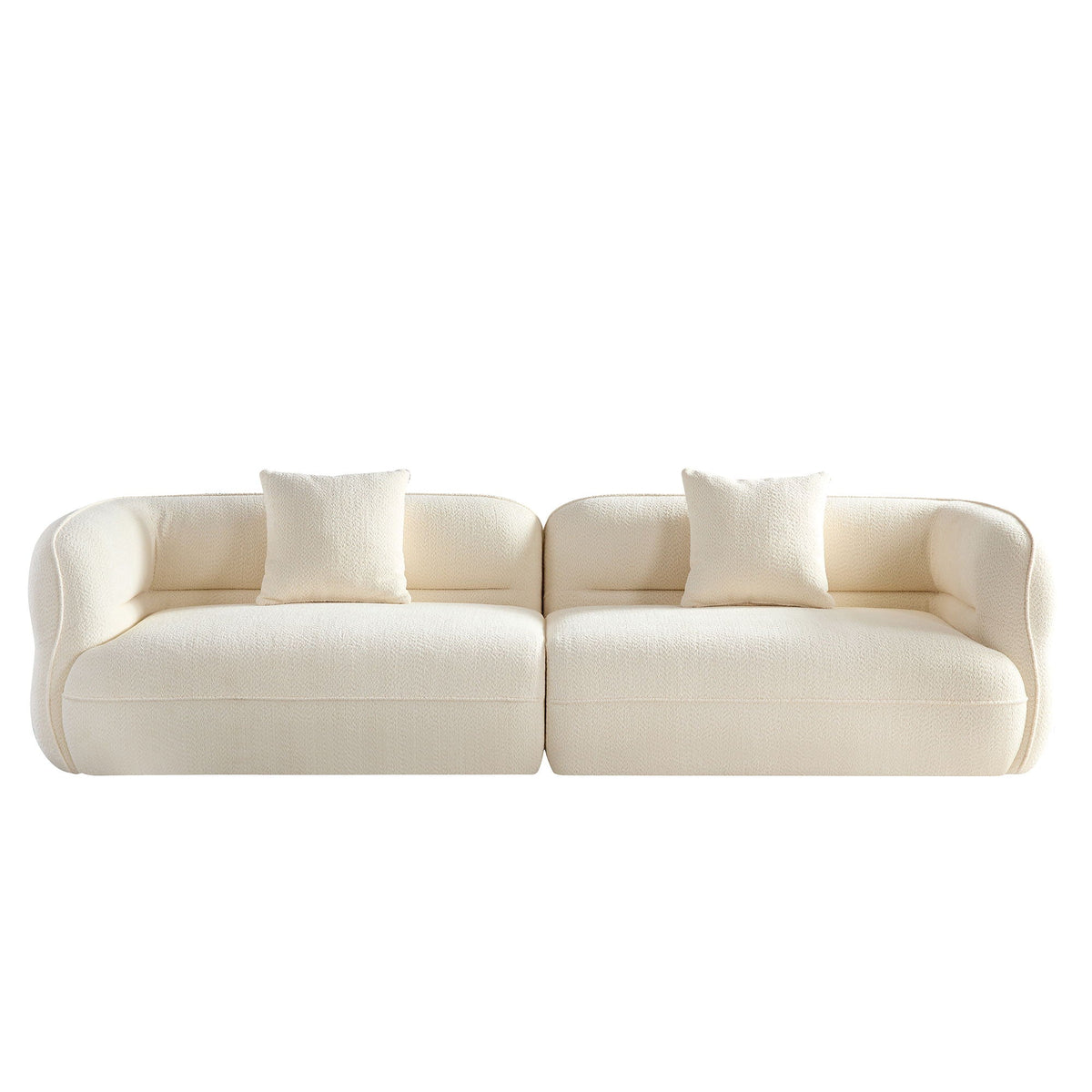 Sectional Sofa With Durable Fabric, Solid Wood Frame, And High Density Sponge Fill, photo 23 of 30