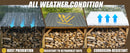 10 Pcs Metal Roofing Panels - Corrugated Galvanized Steel