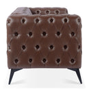 Square Arm Removable Cushion 3 Seater Sofa by Unique Piece Furniture