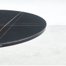 Mid-Century Tulip Table With Round Top and Pedestal Base