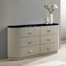 Travonte - Dresser - Gray / Beige by Unique Piece Furniture