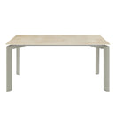 Ingram - Ceramic Top Dining Table - Light Gray