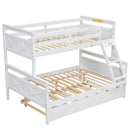 Bunk Bed With Ladder And Safety Guardrail by HouseOfZazla