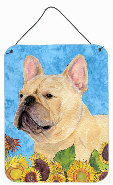 French Bulldog Aluminium Metal Wall or Door Hanging Prints