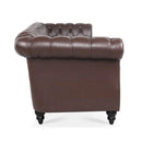 Rolled Arm Chesterfield 3 Seater Sofa by Unique Piece Furniture