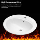 21.8 Inch Drop-In Bathroom Sink by HouseOfZazla