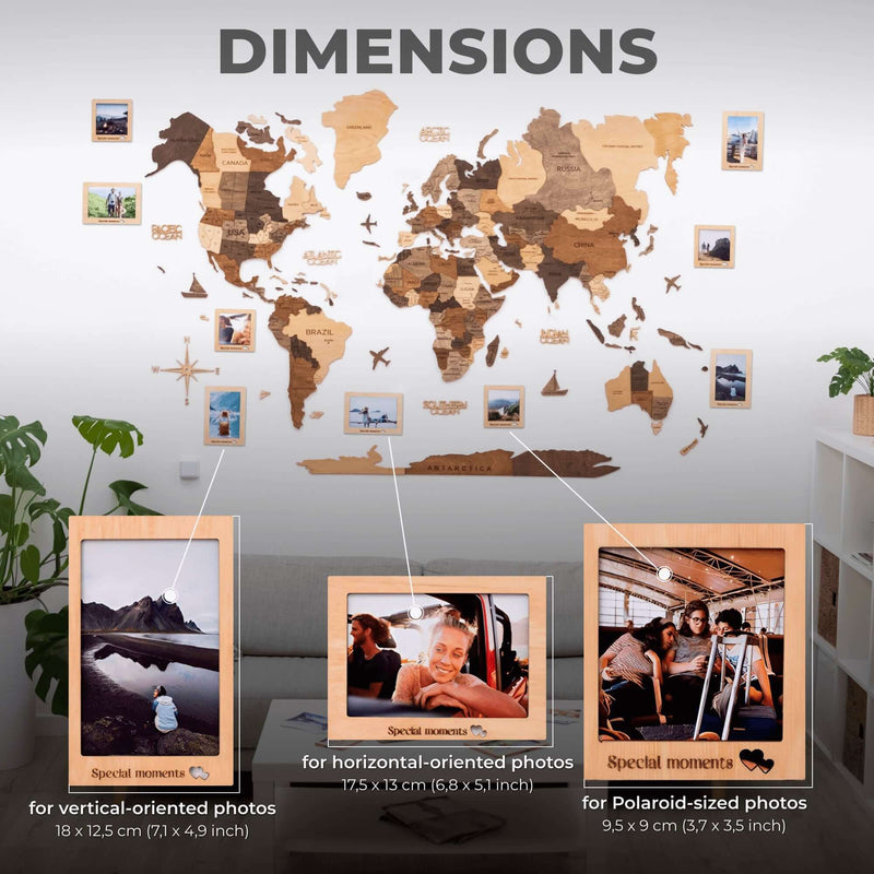 Bundle: Photo Frames, Flags, Airplane, and Sightseeings Pins, photo 8 of 8
