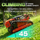 Heavy-Duty 9HP 225CC Remote-Controlled All-Terrain Gas-Powered Lawn Mower With 21-Inch Cutting Width (SAK78412) by SAKSBY WHOLESALE