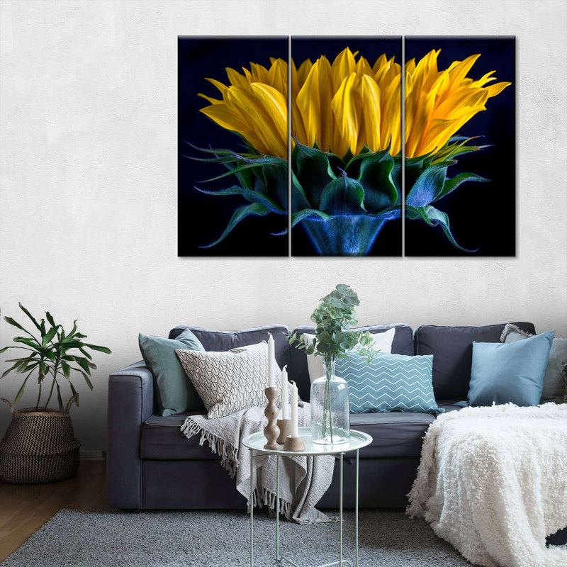 Sunflower Side View Wall Art