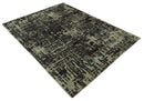 9x12 Hand Knotted Beige and Brown Modern Abstract Contemporary Recycled Silk Area Rug | OP36