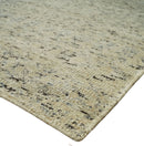 9x12 Hand Knotted Ivory, Gray and Brown Modern Contemporary Southwestern Tribal Trellis Recycled Silk Area Rug | OP23