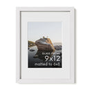 Standalone Glass Oak Wood Frames