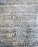 9x12 | Modern Hand made Hand-spun wool and Handspun Bamboo Silk Area Rug | TRD2028912