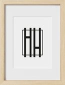 Natural Oak Glass Picture Frame