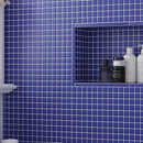 Cobalt Blue 12x12 Matte Square Glass Mosaic Tile (10 pack, 9.67 sq ft/case)
