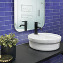 Cobalt Blue 3x12 Matte Subway Glass Tile (20 pack, 5 sq ft/case) - Sample