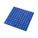 Cobalt Blue 12x12 Matte Square Glass Mosaic Tile (10 pack, 9.67 sq ft/case) - Sample