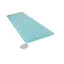 Sky Blue 4x16 Glossy Subway Glass Tile (12 pack, 5.33 sq ft/case) - Sample