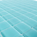 Sky Blue 12x12 Matte Square Glass Mosaic Tile (10 pack, 9.67 sq ft/case)