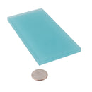 Sky Blue 3x6 Matte Subway Glass Tile (40 pack, 5 sq ft/case)