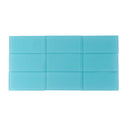 Sky Blue 3x6 Matte Subway Glass Tile (40 pack, 5 sq ft/case)