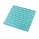 Sky Blue 12x12 Glossy Square Glass Mosaic Tile (10 pack, 9.67 sq ft/case)