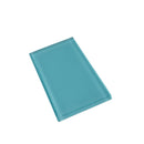 Sky Blue 3x6 Glossy Subway Glass Tile (40 pack, 5 sq ft/case) - Sample