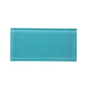 Sky Blue 3x6 Glossy Subway Glass Tile (40 pack, 5 sq ft/case)