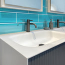 Sapphire Blue 4x16 Glossy Subway Glass Tile (12 pack, 5.33 sq ft/case) - Sample