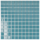 Sapphire Blue 12x12 Glossy Square Glass Mosaic Tile (10 pack, 9.67 sq ft/case) - Sample