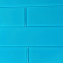 Sapphire Blue 3x12 Matte Subway Glass Tile (20 pack, 5 sq ft/case) - Sample
