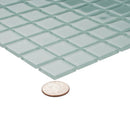 Blizzard Blue 12x12 Glossy Square Glass Mosaic Tile (10 pack, 9.67 sq ft/case) by Apollo Tile