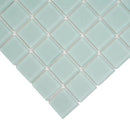 Blizzard Blue 12x12 Matte Square Glass Mosaic Tile (10 pack, 9.67 sq ft/case) by Apollo Tile