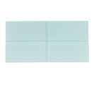 Blizzard Blue 3x6 Matte Subway Glass Tile (40 pack, 5 sq ft/case)