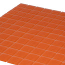 Orange 12x12 Matte Square Glass Mosaic Tile (10 pack, 9.67 sq ft/case)