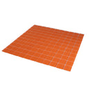 Orange 12x12 Matte Square Glass Mosaic Tile (10 pack, 9.67 sq ft/case) - Sample