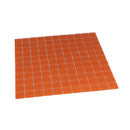 Orange 12x12 Matte Square Glass Mosaic Tile (10 pack, 9.67 sq ft/case)
