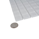 White 12x12 Glossy Square Glass Mosaic Tile (10 pack, 9.67 sq ft/case)