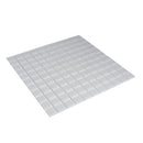 White 12x12 Glossy Square Glass Mosaic Tile (10 pack, 9.67 sq ft/case) - Sample