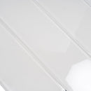 White 4x16 Glossy Subway Glass Tile (12 pack, 5.33 sq ft/case)