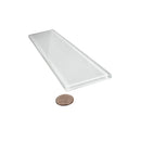 White 3x12 Glossy Subway Glass Tile (20 pack, 5 sq ft/case) - Sample