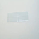 White 3x6 Glossy Subway Glass Tile (40 pack, 5 sq ft/case)