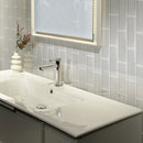 Lace White 3x12 Glossy Subway Glass Tile (20 pack, 5 sq ft/case) - Sample