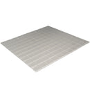 Lace White 12x12 Glossy Square Glass Mosaic Tile (10 pack, 9.67 sq ft/case) - Sample