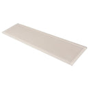 Lace White 4x16 Glossy Subway Glass Tile (12 pack, 5.33 sq ft/case) - Sample