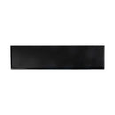 Black 4x16 Glossy Subway Glass Tile (12 pack, 5.33 sq ft/case)