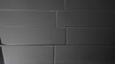 Black 4x16 Glossy Subway Glass Tile (12 pack, 5.33 sq ft/case) - Sample