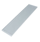 Gray 3x12 Glossy Subway Glass Tile (20 pack, 5 sq ft/case)
