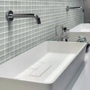 Gray 12x12 Matte Square Glass Mosaic Tile (10 pack, 9.67 sq ft/case)