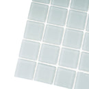 Gray 12x12 Matte Square Glass Mosaic Tile (10 pack, 9.67 sq ft/case) - Sample